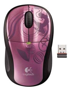 Mouse Logitech WIRELESS  M305 PINK ( 910-002176)