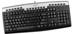 Tastatura A4TECH KR-86 neagra-argintie