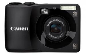 Camera foto PowerShot A1200, 12.1MP, 4x optic, 4x digital, 2.7&quot; Display, SD/SDHC/MMC, negru, Canon