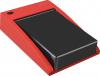 Carcasa HDD extern SATA Quickdeck negru-rosu