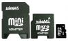 Card memorie TAKEMS MicroSD 4GB SDHC + 2 adaptoare
