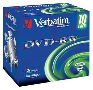 DVD-RW 2x scratch 4,7 GB Jewel Case