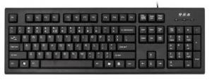 Tastatura A4TECH KR-85-PS/2 neagra