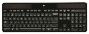 KB  Logitech Wireless Solar Keyboard K750, Nano Unifying Receiver, Light-powered keyboard (920-002942)