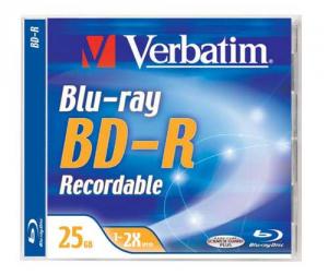 Blu-Ray BD-R Single Layer 25GB 2X Jewel Case