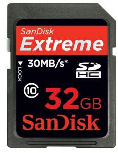 Secure Digital 32GB Extreme II SDSDX3-032G-E31
