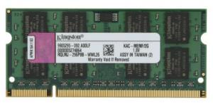 Sodimm DDR2 2GB 667Mhz, Kinston KAC-MEMF/2G, compatibil Acer