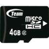 Micro-SDHC 4GB CLASS 2 E5 - w / SD adapter, TeamGroup