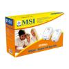 MSI Homeplug 1.0, MEGA ePower 85 + Kit Version II, 85Mbps, LAN