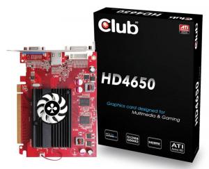 Placa video CLUB3D Ati Radeon HD 4650 512MB DDR2 CGAX-4652I