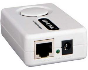 PoE Splitter, IEEE 802.3af compatibil, carcasa plastic, plug &amp; play, TP-LINK (TL-PoE150S)