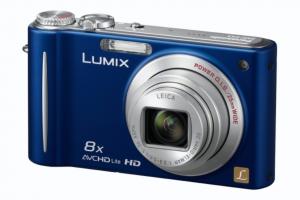 Aparat foto digital PANASONIC Lumix DMC-ZX3EG-A albastru