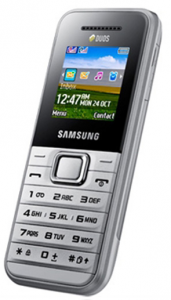 Telefon mobil SAMSUNG E1182 DUAL SIM Chic White