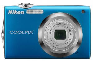 Aparat foto digital NIKON Coolpix S3000 albastru