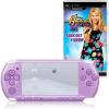 PlayStation portable Lilac + joc Hannah Montana + Pouch + Strap