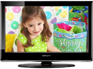 LCD TV 82cm HANNSPREE SJ32DMBB, 1920x1080, 6.5ms, 5000:1, 450cd/m2, tuner DVB-T, VGA/3*HDMI/boxe stereo 2*10W, black