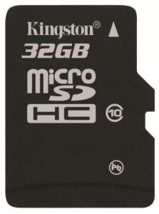 MICRO SECURE DIGITAL CARD 32GB Micro-SD, clasa 10, fara adaptor, Kingston SDC10/32GBSP