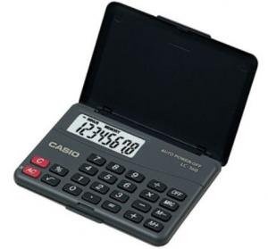 Calculator de birou portabil LC-160L, 8 Digits, Dual Power, Casio