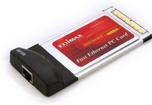 Ethernet Cardbus Adapter, 10/100Mbps LAN, Edimax EP-4103DL  Bookmark and Share  EP-4103DL