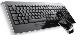 Kit wireless tastatura + mouse Cherry PURE Wireless Desktop, JD-0100DE, mouse optic, USB, black, layout in germana