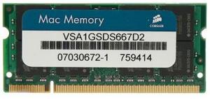 SODIMM DDR2 1GB PC2-5300 VSA1GSDS667D2
