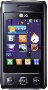 Telefon mobil LG T300 Papaya Black