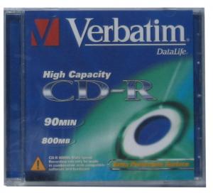 VERBATIM CD-R 40x 800MB Jewel Case