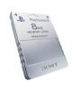 Memory Card 8MB pentru PS2 satin-silve