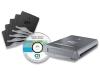 Backup kit Iomega: Rev Drive 70GB USB, 5x70GB REV disc, back-up, recovery (33626)