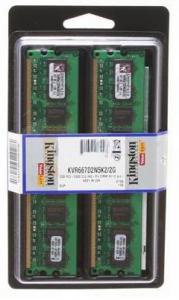 DDR2 2GB PC2-5300 KVR667D2N5K2/2G