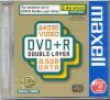 Maxell dvd+r 2.4x, 8.5gb, double