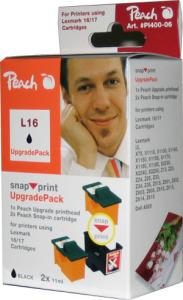 Upgrade PI400-06 cap imprimare + 2 rezerve negru compatibil cu Lexmark 10N0016 si 10N0217