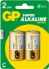 Baterie alcalina R14, blister 2 bucati, GP (GP14A-BL2)