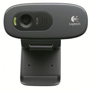 Camera web LOGITECH  C270, 1.3MP Sensor, Video: 1280x720, Photos: up to 3.0MP, 30 fps, microfon (960-000635)