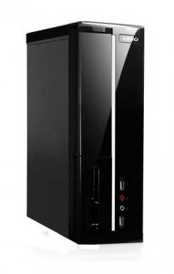 Carcasa FOXCONN mini-ITX Tower/Desktop, 2*USB+Audio+Mic, 250W, 2*s-ATA, 80mm fan, Black (R2S-506-250W)
