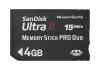 Memory Stick Pro Duo 4GB Ultra II