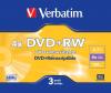 VERBATIM DVD+RW 4x, 4.7GB, Matt Silver, slim case, (43636)