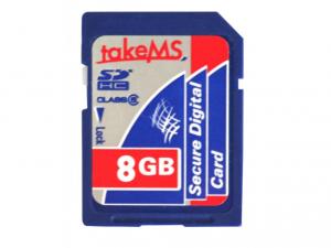 Card memorie TAKEMS Secure digital 8GB SDHC