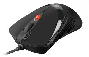 Mouse Sharkoon FireGlider Black, 3600 DPI/CPI, 7 buttons, DPI switch with color display, negru, 4044951008599