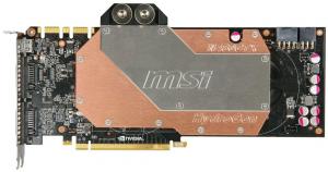 Placa video MSI GeForce N480GTX HYDROGEN 1536MB GDDR5