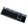 Tastatura COMBO (USB+PS/2) Serioux, multimedia (15 taste MM), romanian layout, black &amp; silver