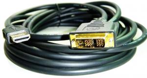 Cablu GEMBIRD HDMI - DVI T/T CC-HDMI-DVI-10M