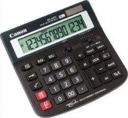 Calculator de birou WS-240TC, 14 Digit, Dual Power, Canon