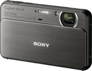 Camera digitala Sony DSC-T99 Black, 14.1MP CMOS, 4x opt/24mm, 3&quot; LCD, Touchscreen, 720p HD movie, ISO3200, HD out, 32MB