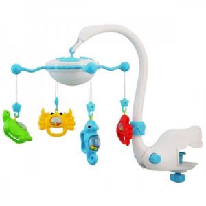 Carusel Muzical Baby Mix BT9001 Albastru