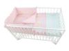 Lenjerie MyKids Teddy Steluta Roz 4 Piese 140x70