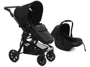 Carucior copii transformabil MyKids BabyGo Black