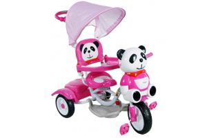 Tricicleta Copii Cu Copertina ARTI Panda 5 Roz