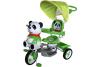 Tricicleta copii cu copertina arti panda 1 verde