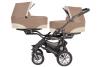 Carucior pentru gemeni mykids twinni cappuccino 3 in